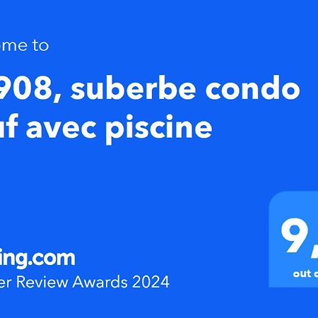 Le 908, Suberbe Condo Neuf Avec Piscine Québec Dış mekan fotoğraf